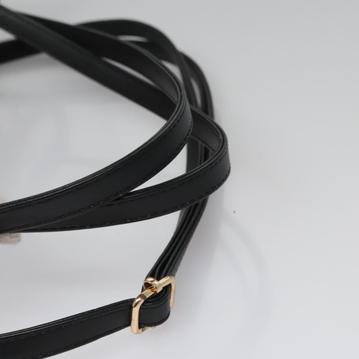 MCM Vicetos Logogram Backpack PVC Leather White Navy gold Auth BA110