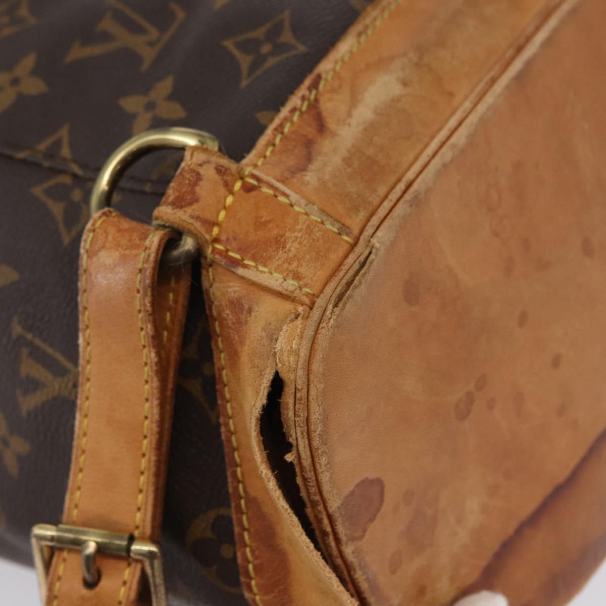 LOUIS VUITTON Monogram Montsouris GM Backpack M51135 LV Auth BA11002