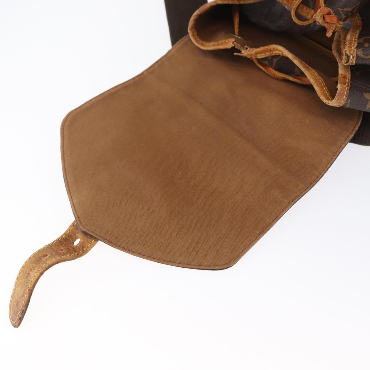 LOUIS VUITTON Monogram Montsouris GM Backpack M51135 LV Auth BA11002