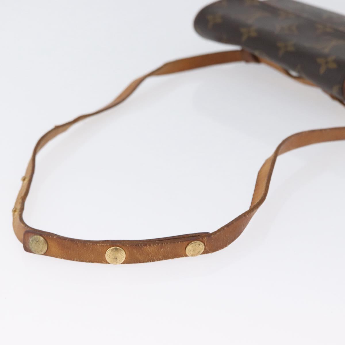 LOUIS VUITTON Monogram Pochette Florentine Waist bag M51855 LV Auth BA11005