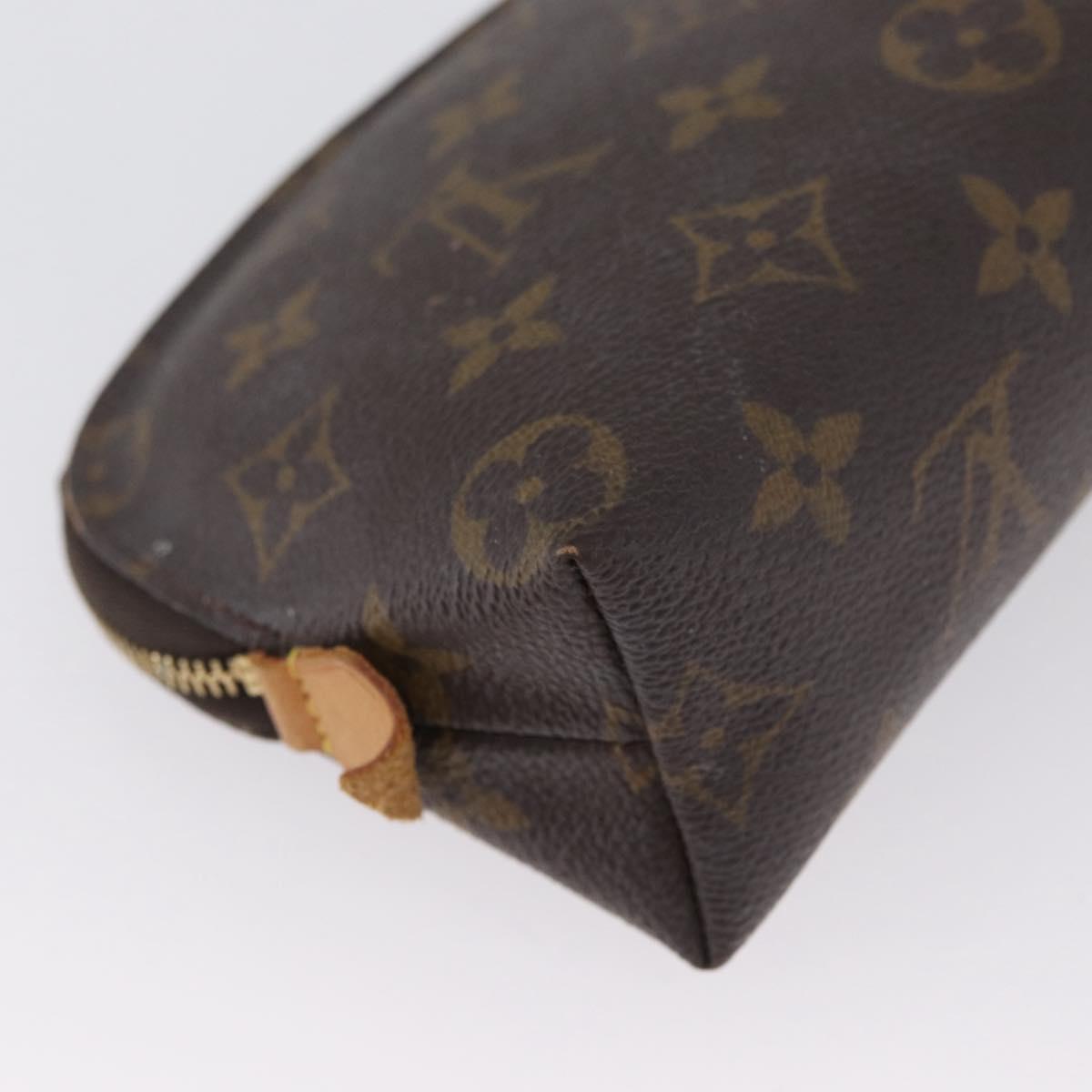 LOUIS VUITTON Monogram Pochette Cosmetic PM Pouch M43998 LV Auth BA11013