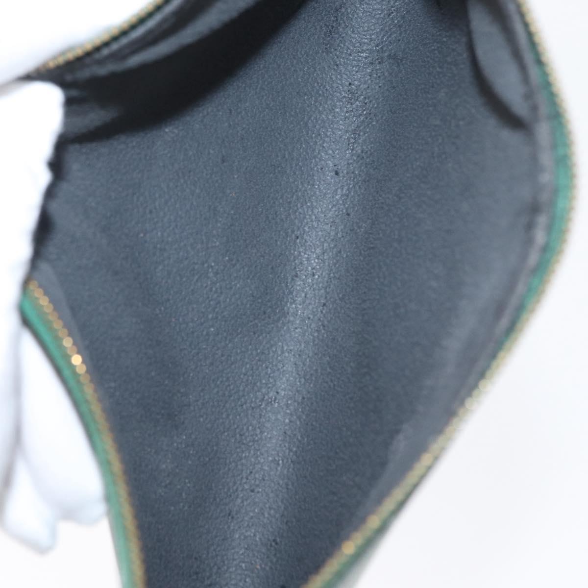 LOUIS VUITTON Epi Pochette Accessoires Accessory Pouch Green M52984 Auth BA11015