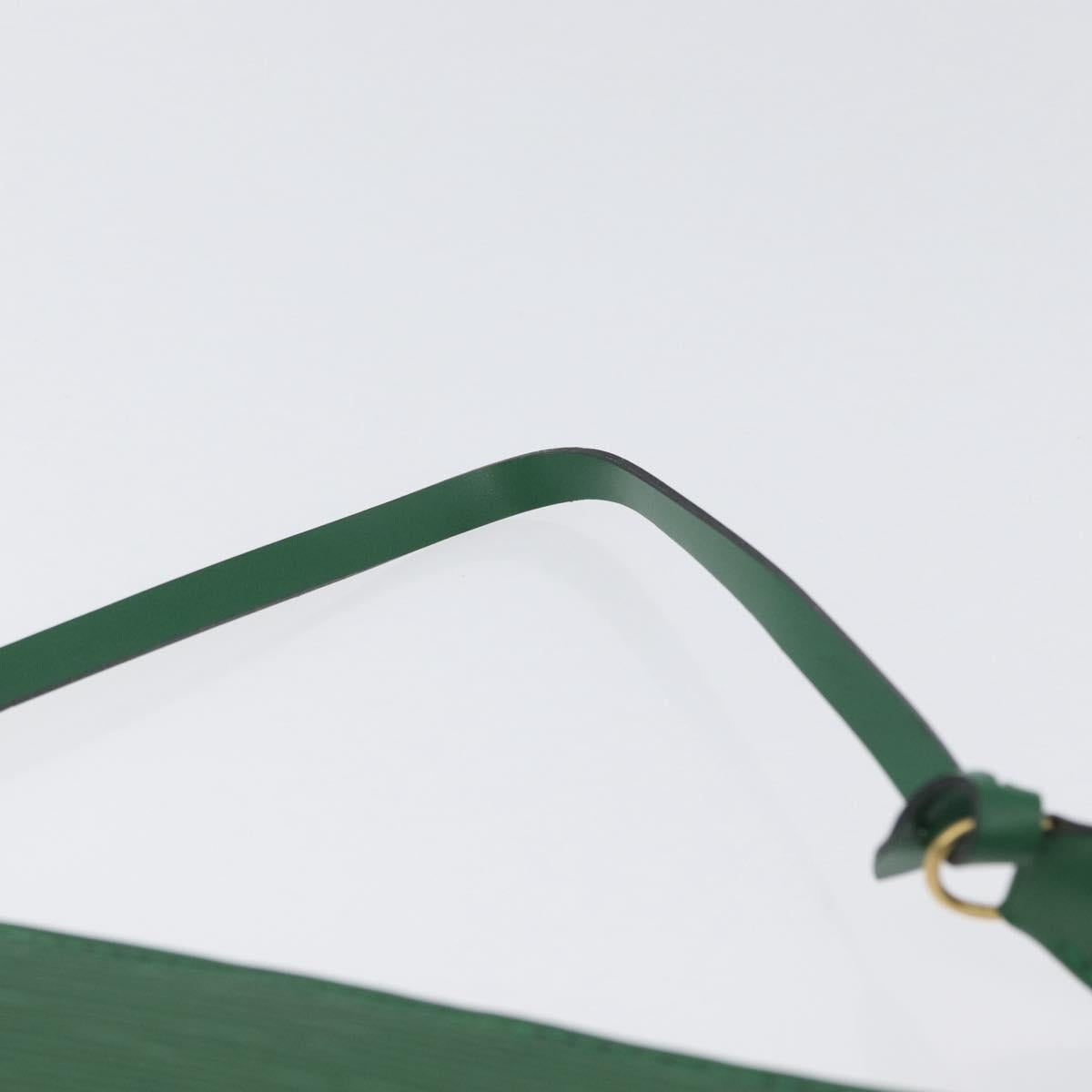 LOUIS VUITTON Epi Pochette Accessoires Accessory Pouch Green M52984 Auth BA11015