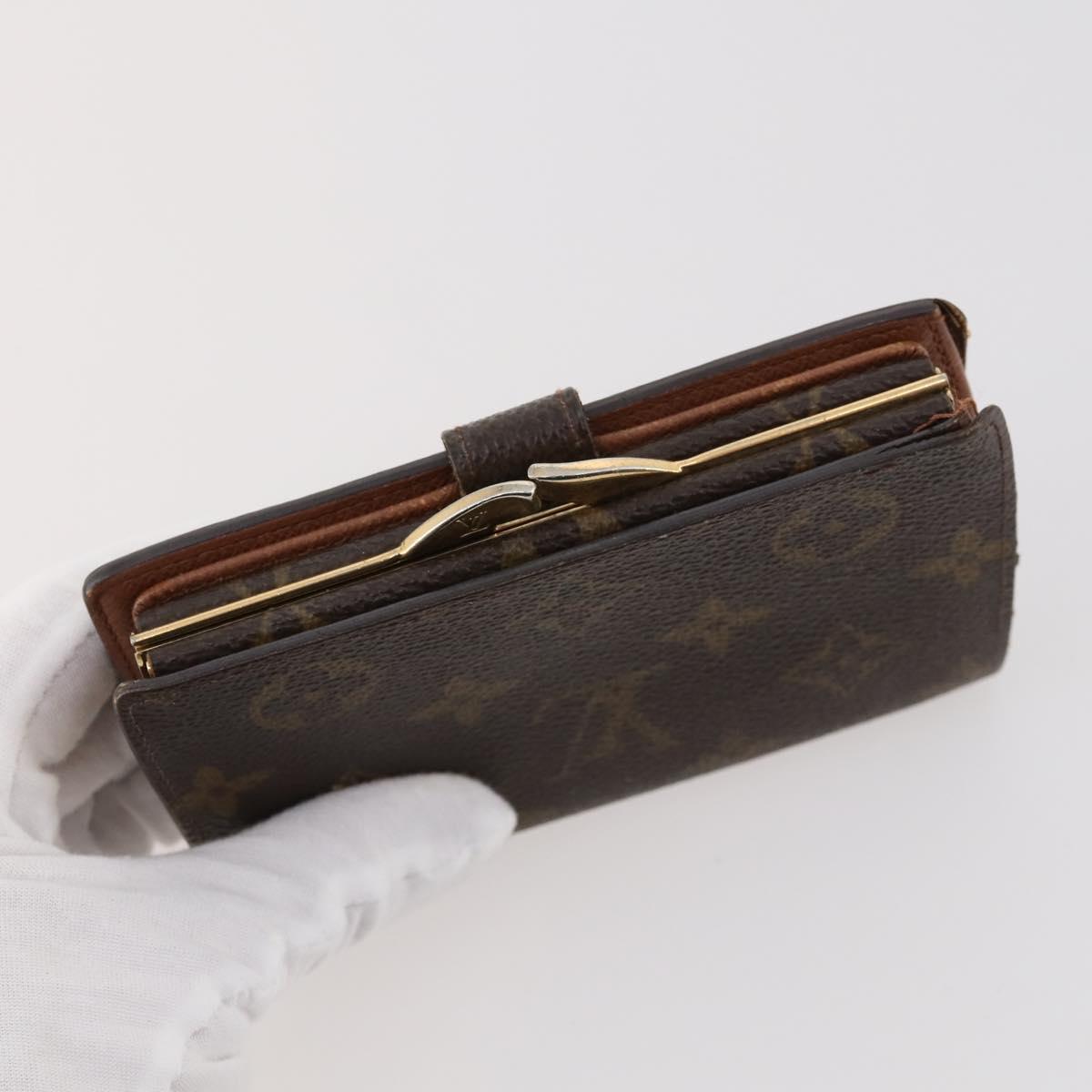 LOUIS VUITTON Monogram Wallet 4 Set LV Auth BA11024