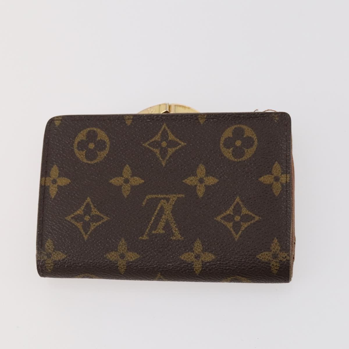 LOUIS VUITTON Monogram Wallet 4 Set LV Auth BA11024