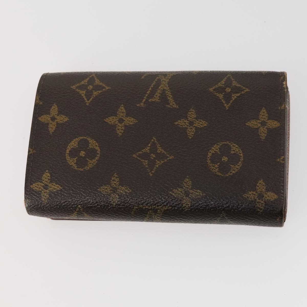 LOUIS VUITTON Monogram Wallet 4 Set LV Auth BA11024