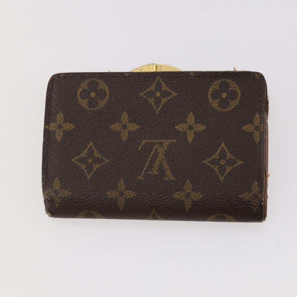 LOUIS VUITTON Monogram Wallet 4 Set LV Auth BA11024
