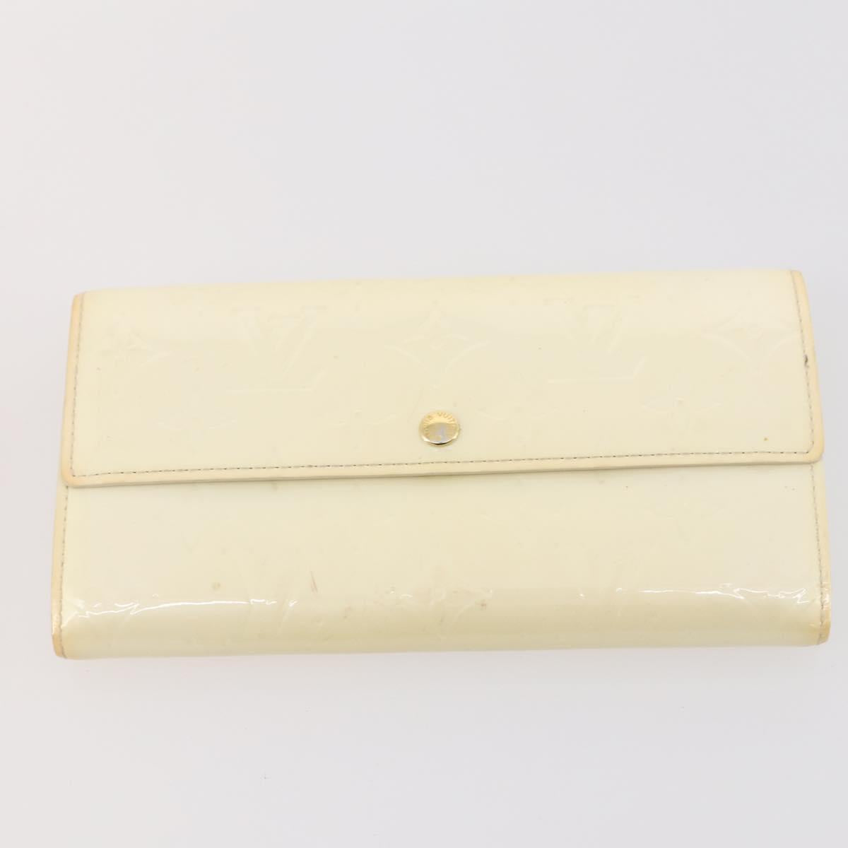 LOUIS VUITTON Epi Vernis Wallet Leather 4 Set Blue Black Red LV Auth BA11026