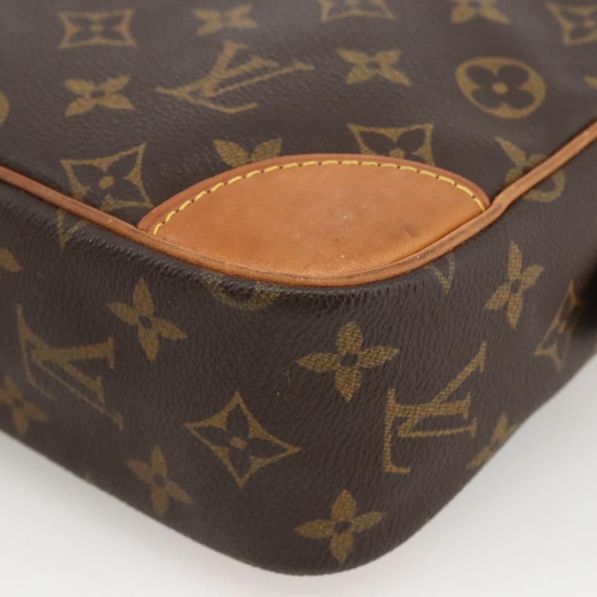 LOUIS VUITTON Monogram Compiegne 28 Clutch Bag M51845 LV Auth BA11031