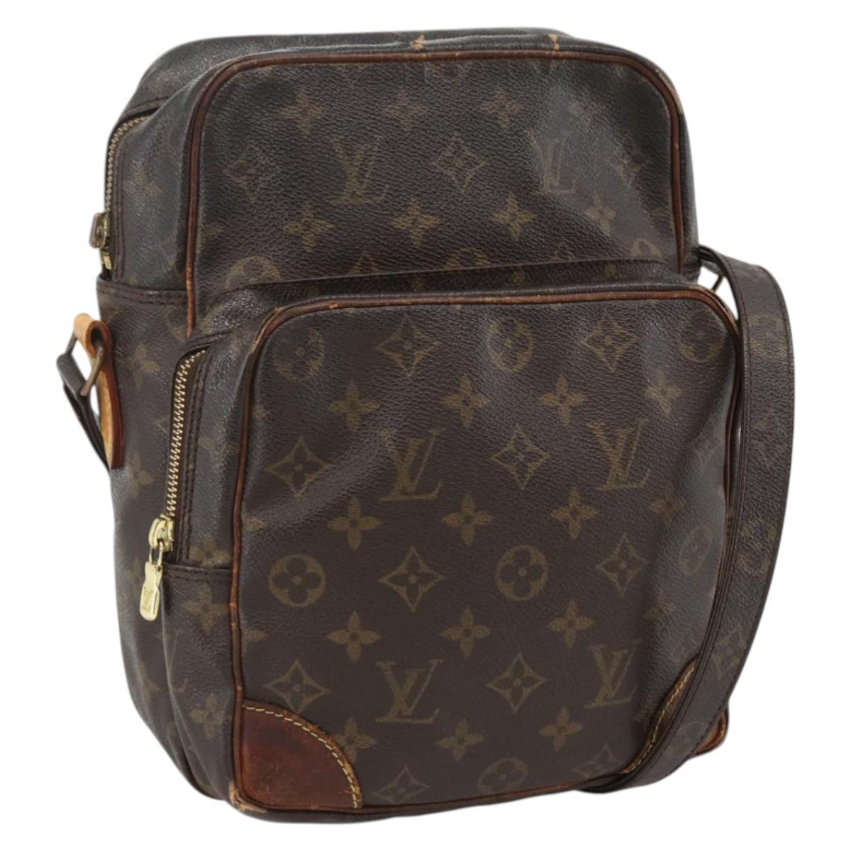 LOUIS VUITTON Monogram Amazon GM Shoulder Bag M45234 LV Auth BA11037