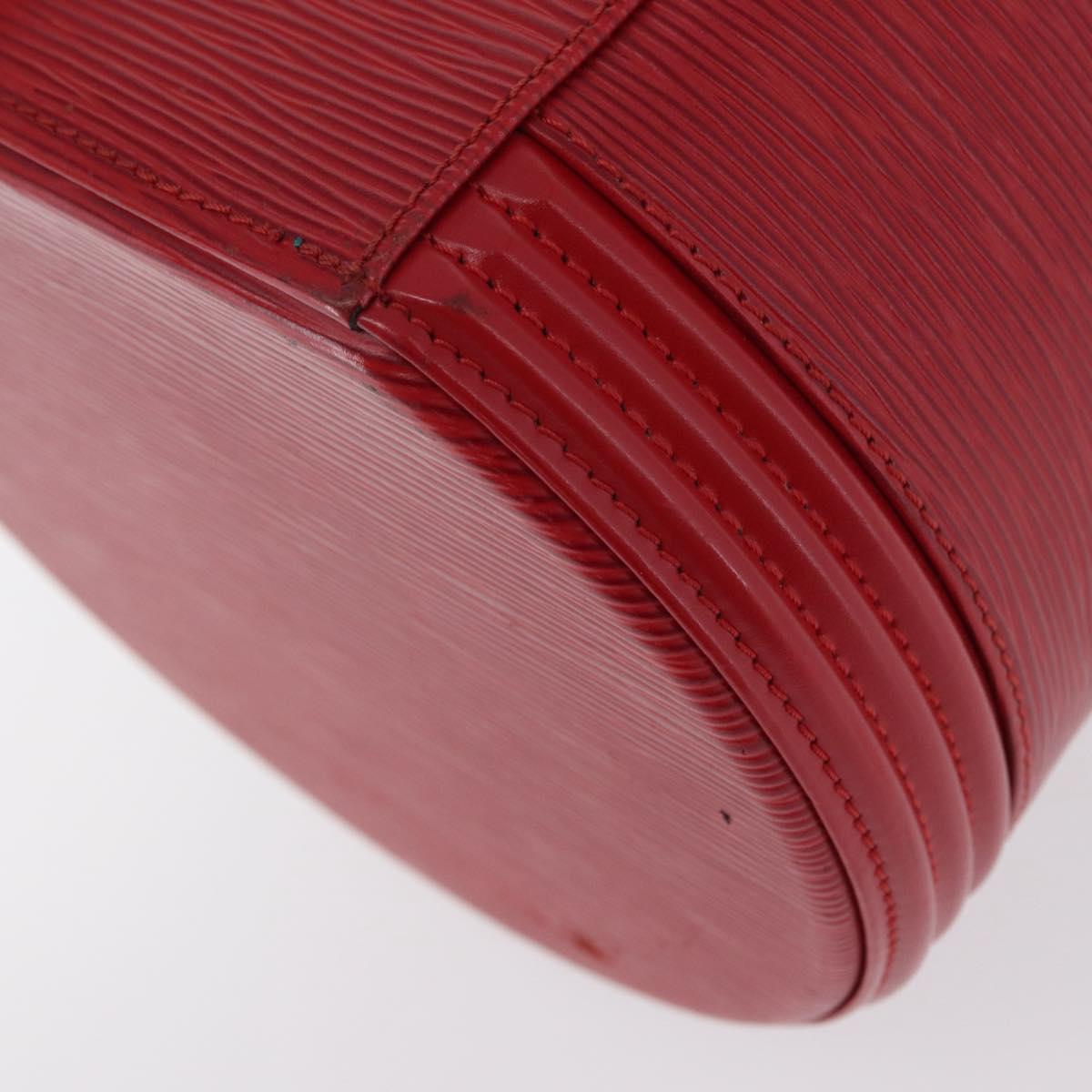 LOUIS VUITTON Epi Cannes Hand Bag Red M48037 LV Auth BA11044
