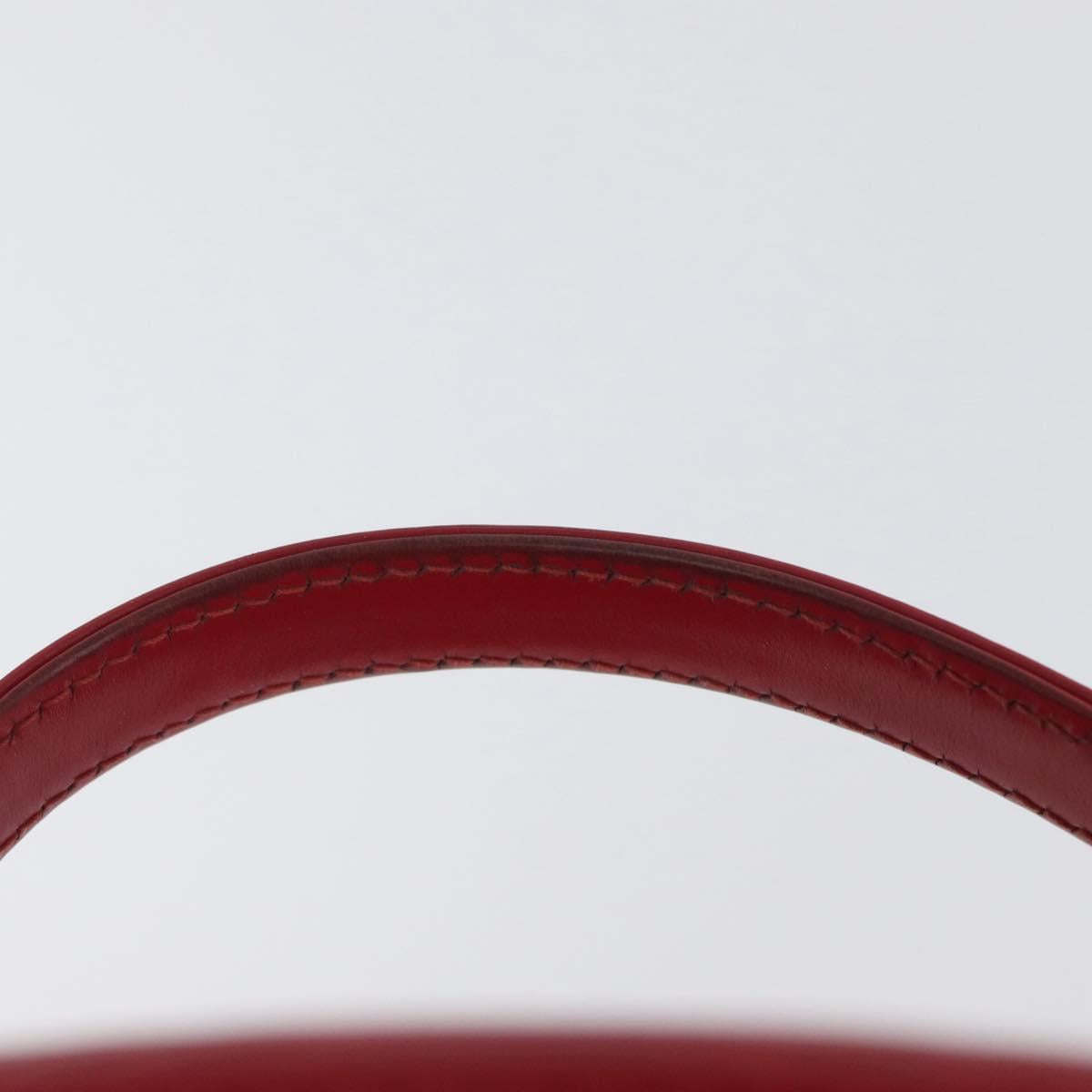 LOUIS VUITTON Epi Cannes Hand Bag Red M48037 LV Auth BA11044
