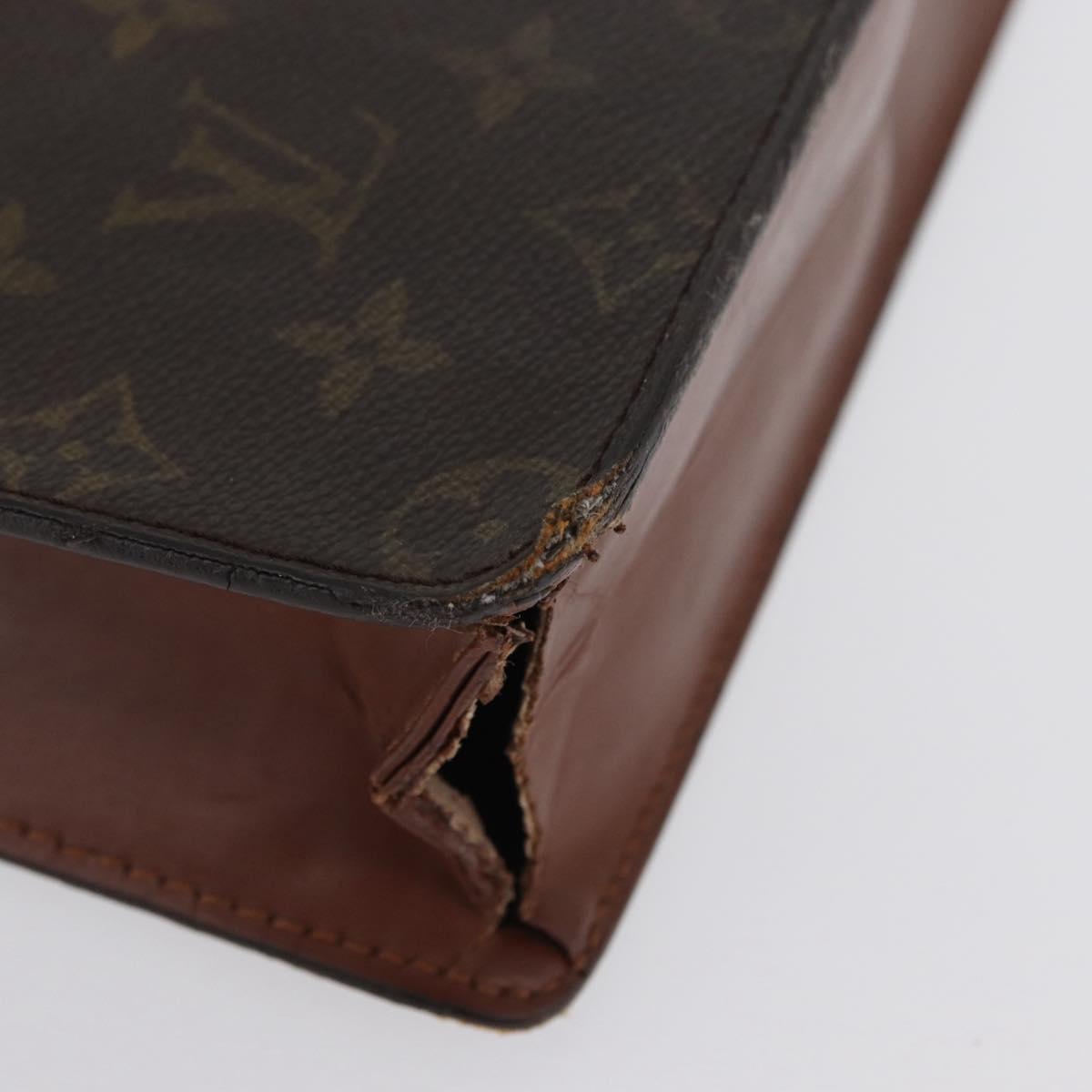LOUIS VUITTON Monogram Pochette Homme Clutch Bag M51795 LV Auth BA11049