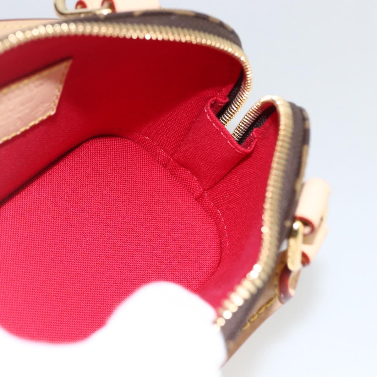 LOUIS VUITTON Monogram Cherry Nano Alma Hand Bag M13416 LV Auth BA11050SM