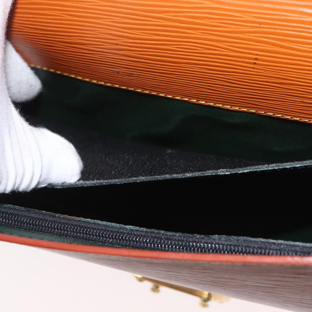 LOUIS VUITTON Epi Porte Documents Bandouliere Briefcase M54468 Auth BA11052