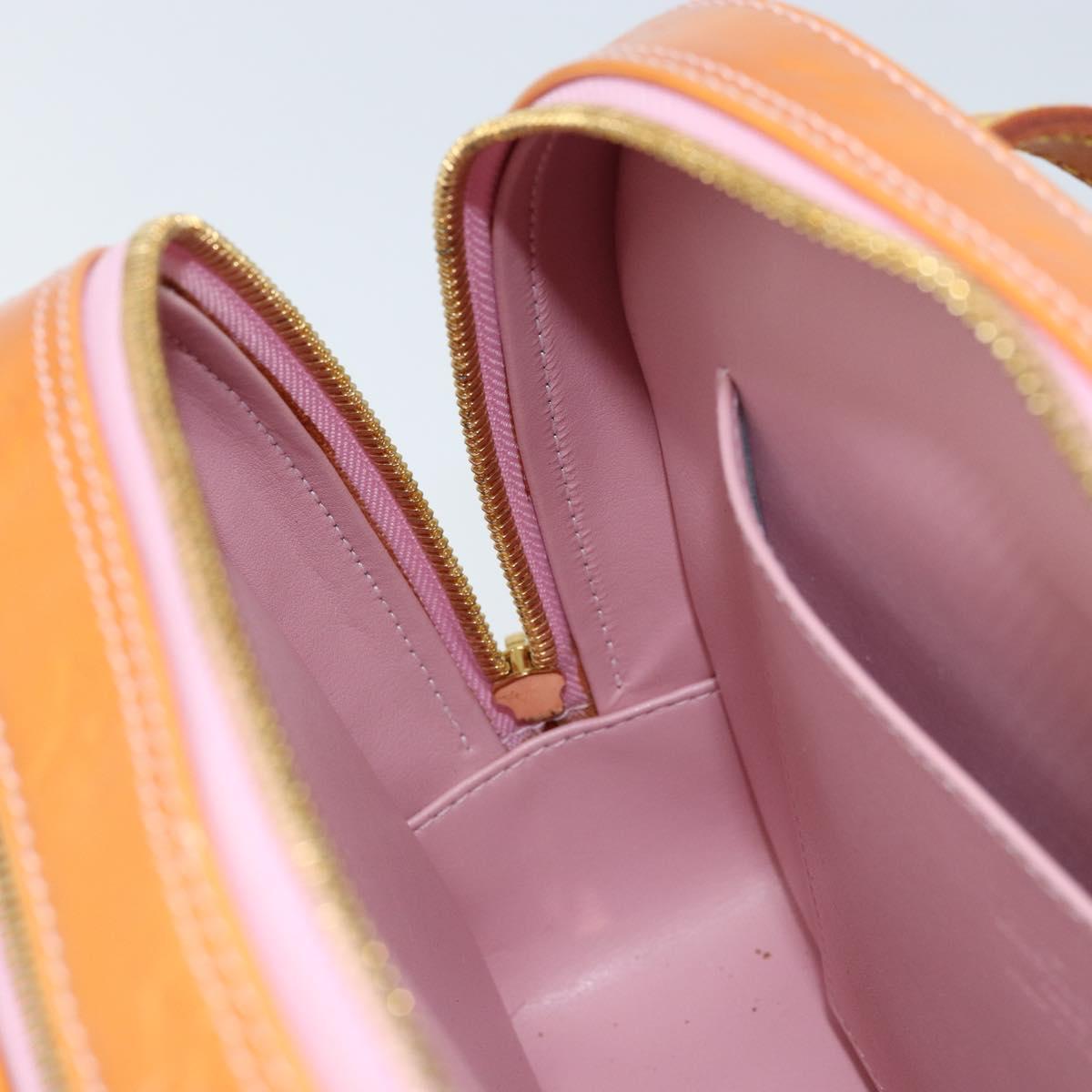 LOUIS VUITTON Vernis Marley Backpack Marshmallow Pink M91039 LV Auth BA11055