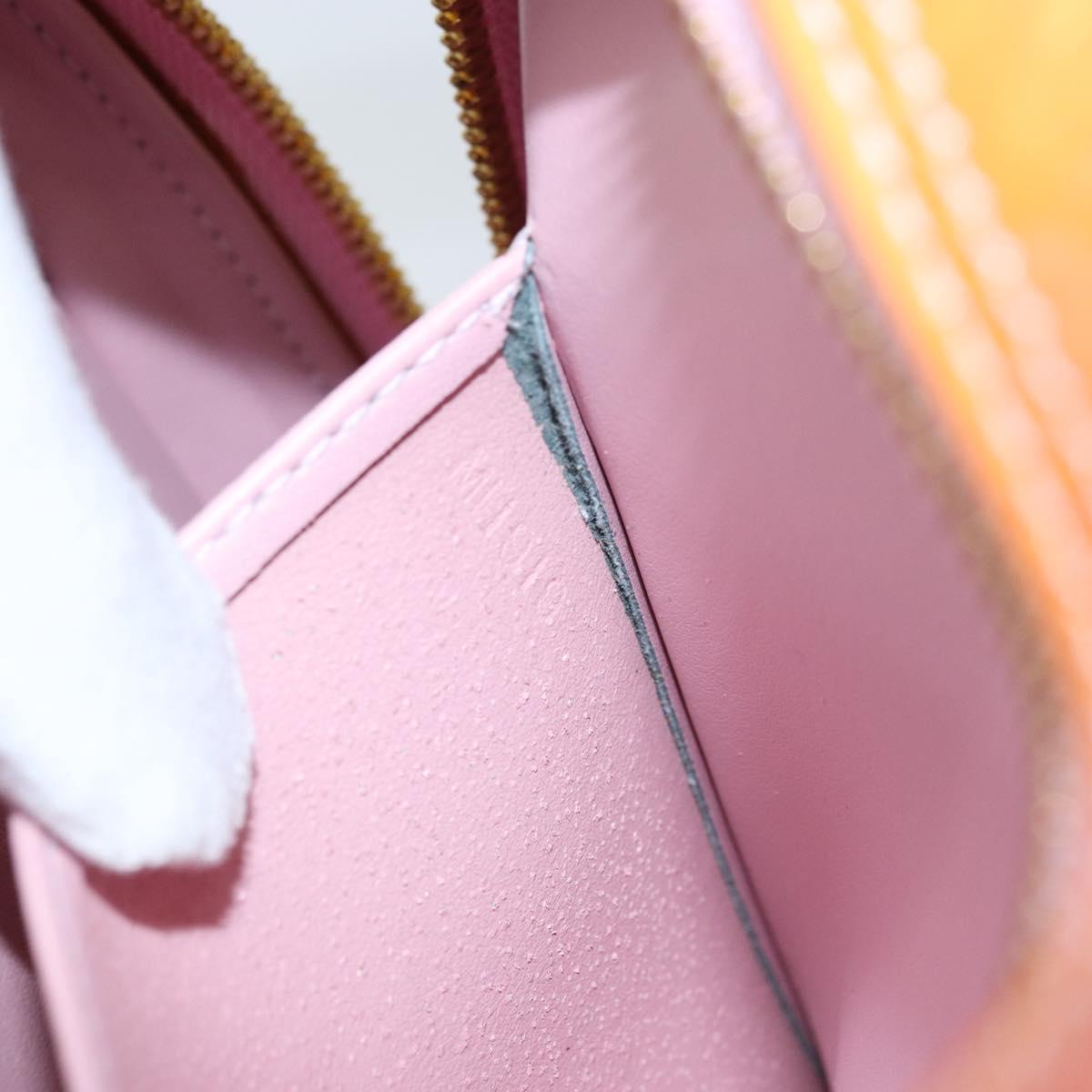 LOUIS VUITTON Vernis Marley Backpack Marshmallow Pink M91039 LV Auth BA11055
