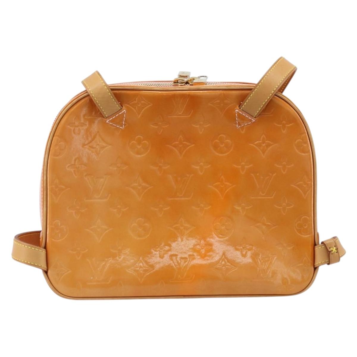 LOUIS VUITTON Vernis Marley Backpack Marshmallow Pink M91039 LV Auth BA11055