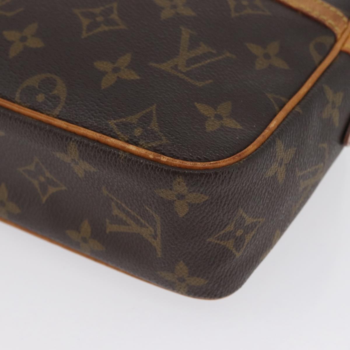 LOUIS VUITTON Monogram Compiegne 23 Clutch Bag M51847 LV Auth BA11065