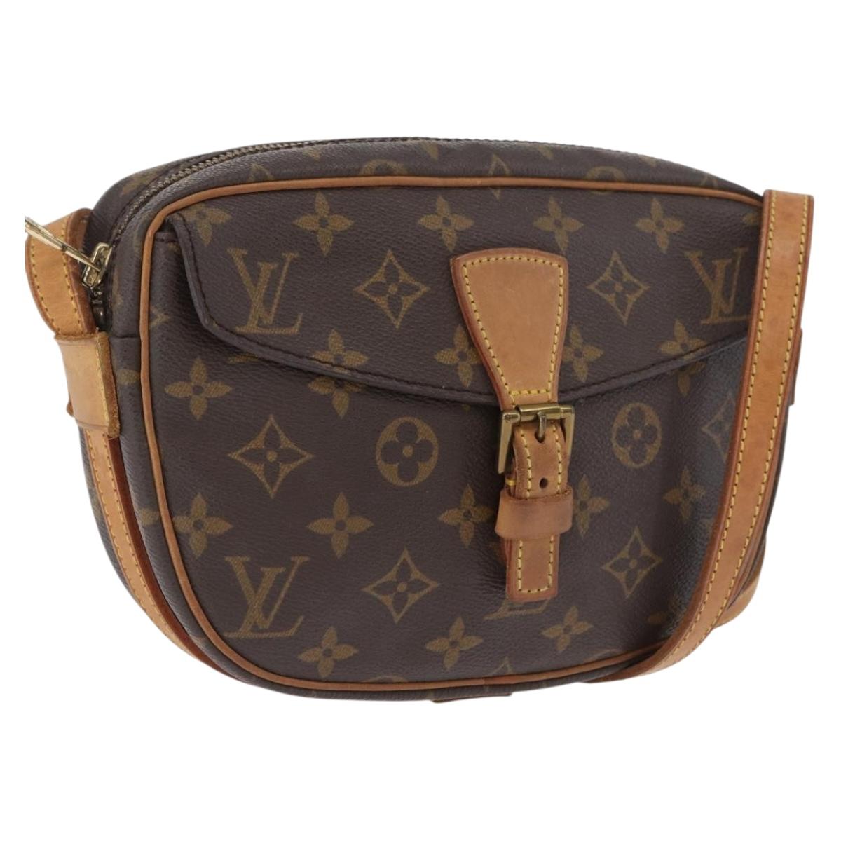 LOUIS VUITTON Monogram Jeune Fille PM Shoulder Bag M51227 LV Auth BA11066