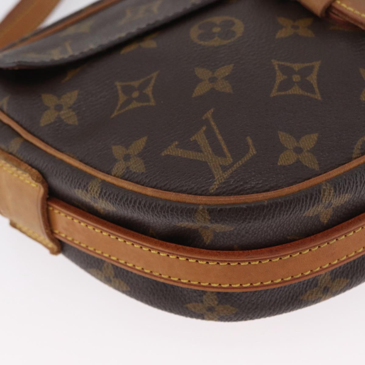 LOUIS VUITTON Monogram Jeune Fille PM Shoulder Bag M51227 LV Auth BA11066