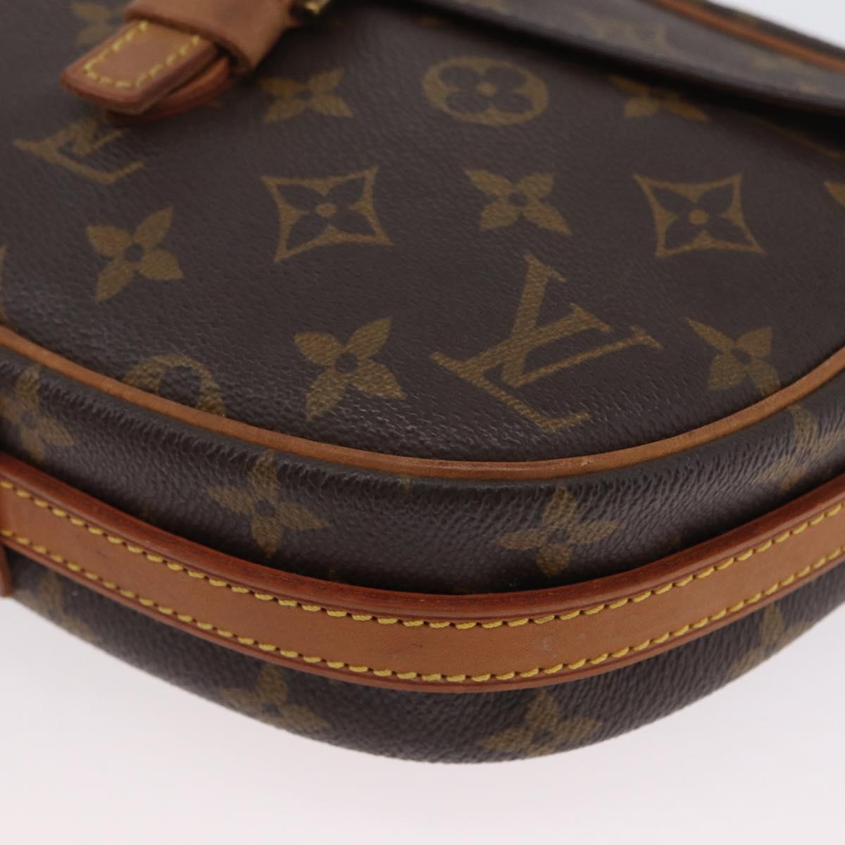 LOUIS VUITTON Monogram Jeune Fille PM Shoulder Bag M51227 LV Auth BA11066