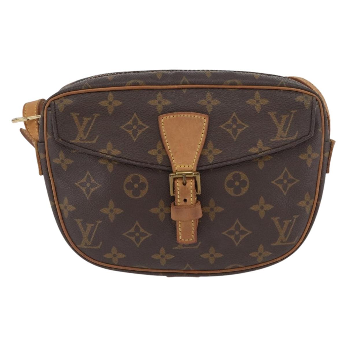 LOUIS VUITTON Monogram Jeune Fille PM Shoulder Bag M51227 LV Auth BA11066