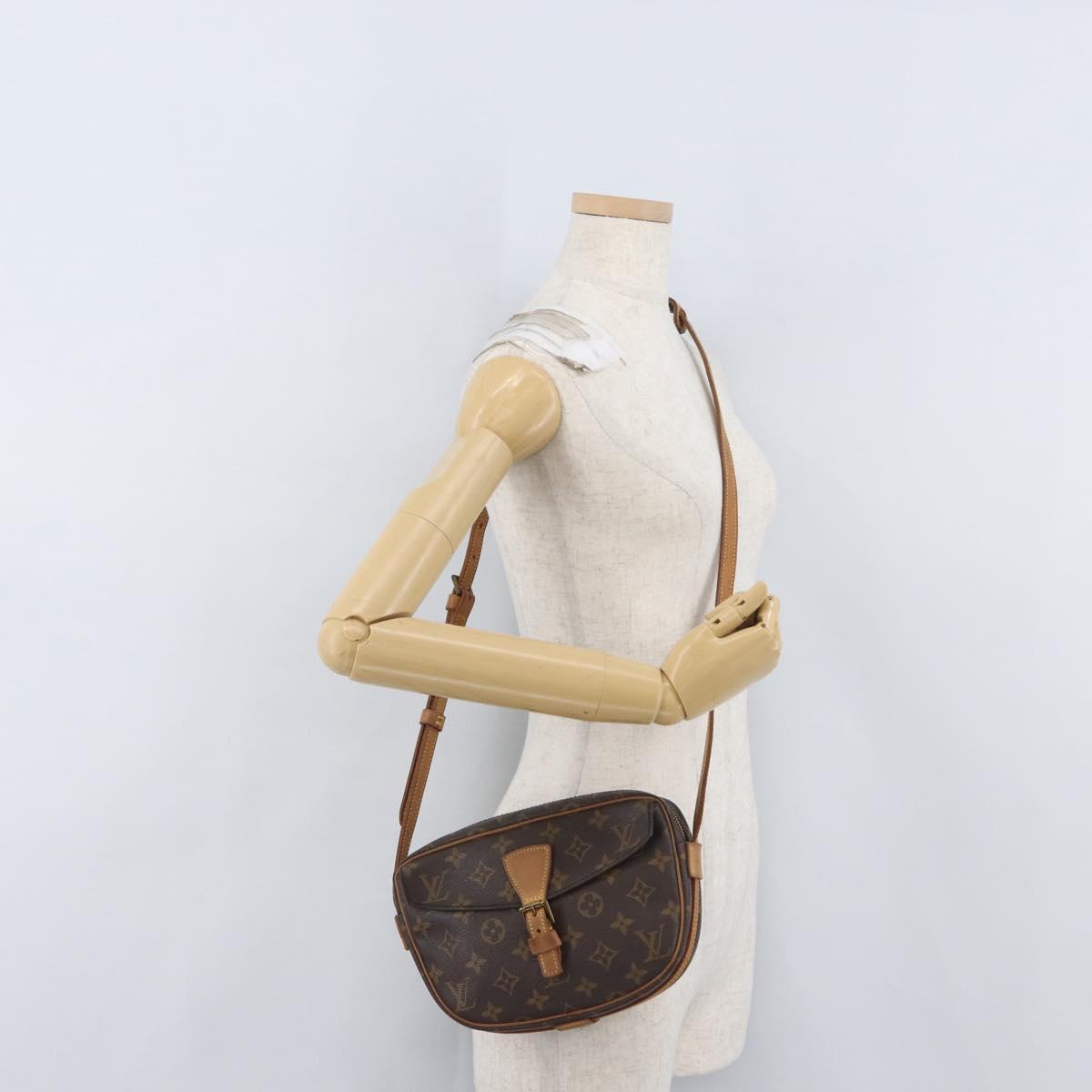 LOUIS VUITTON Monogram Jeune Fille PM Shoulder Bag M51227 LV Auth BA11066