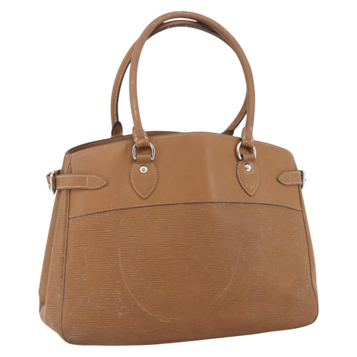 LOUIS VUITTON Epi Passy GM Hand Bag Brown M5925J LV Auth BA11073