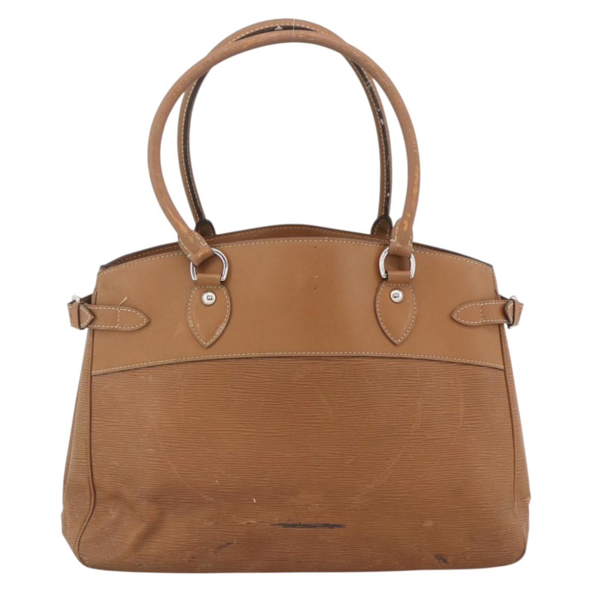LOUIS VUITTON Epi Passy GM Hand Bag Brown M5925J LV Auth BA11073