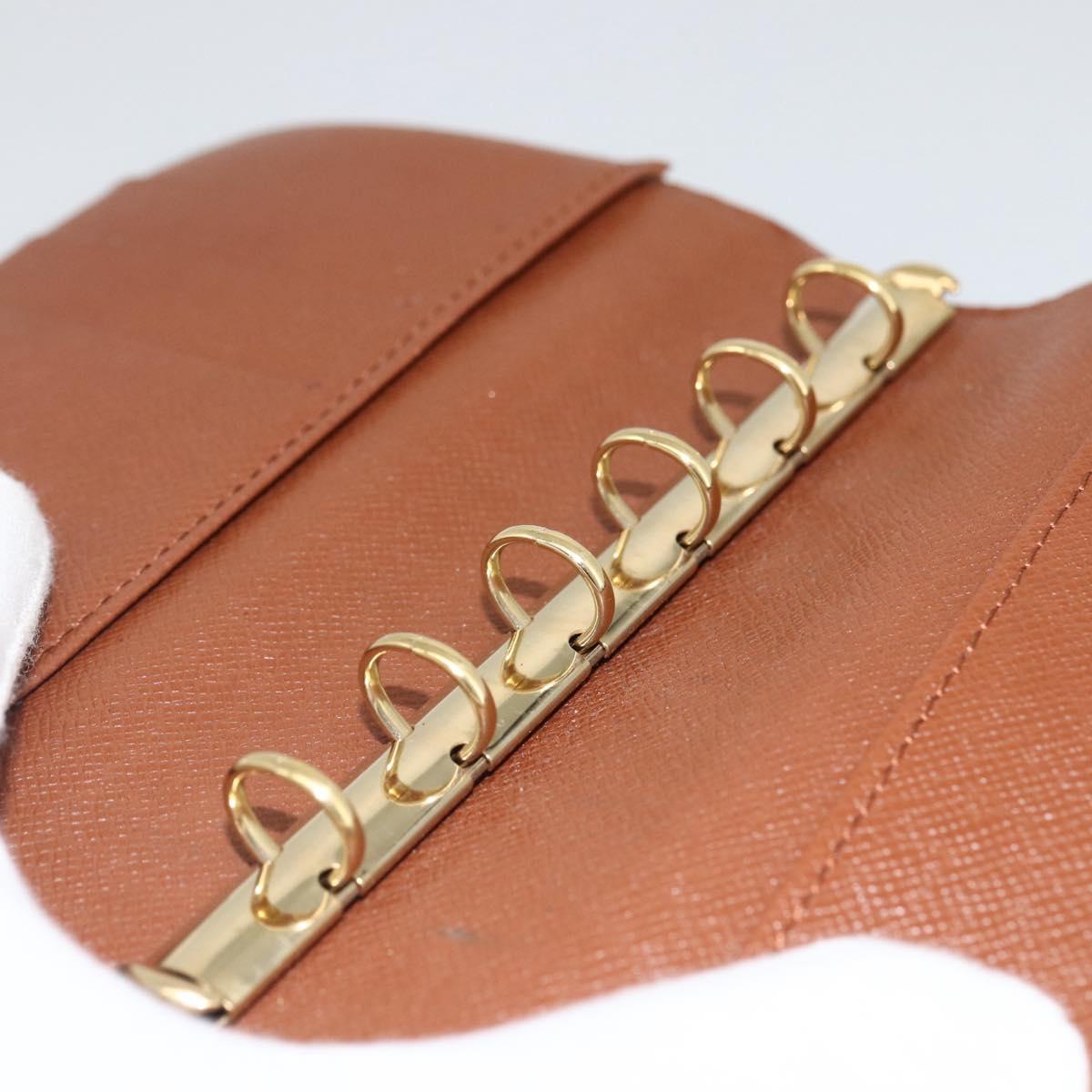 LOUIS VUITTON Monogram Agenda PM Day Planner Cover R20005 LV Auth BA11076