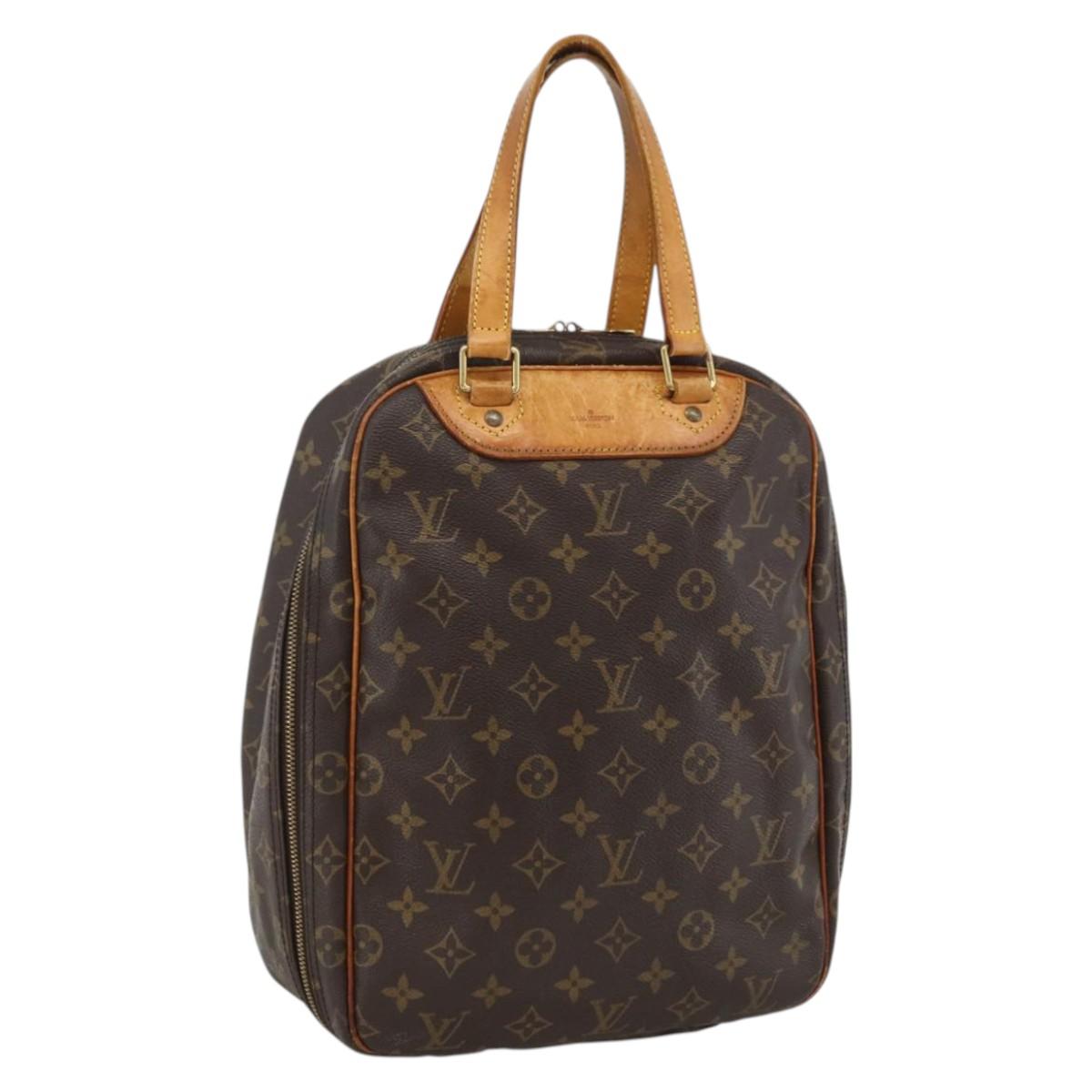 LOUIS VUITTON Monogram Excursion Hand Bag M41450 LV Auth BA11094