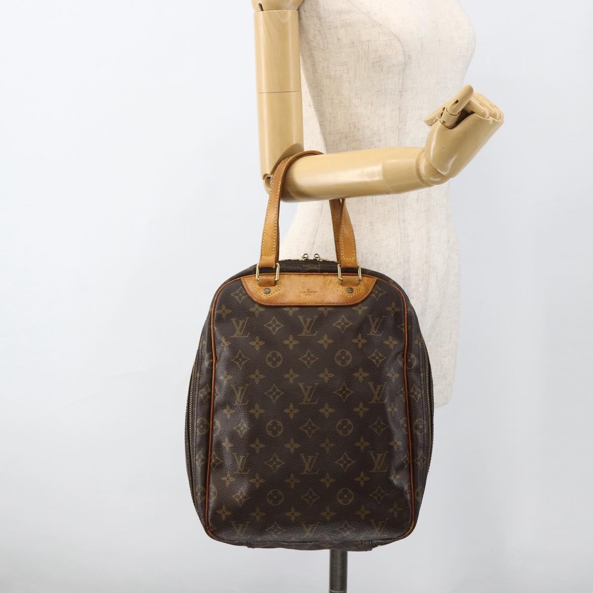 LOUIS VUITTON Monogram Excursion Hand Bag M41450 LV Auth BA11094