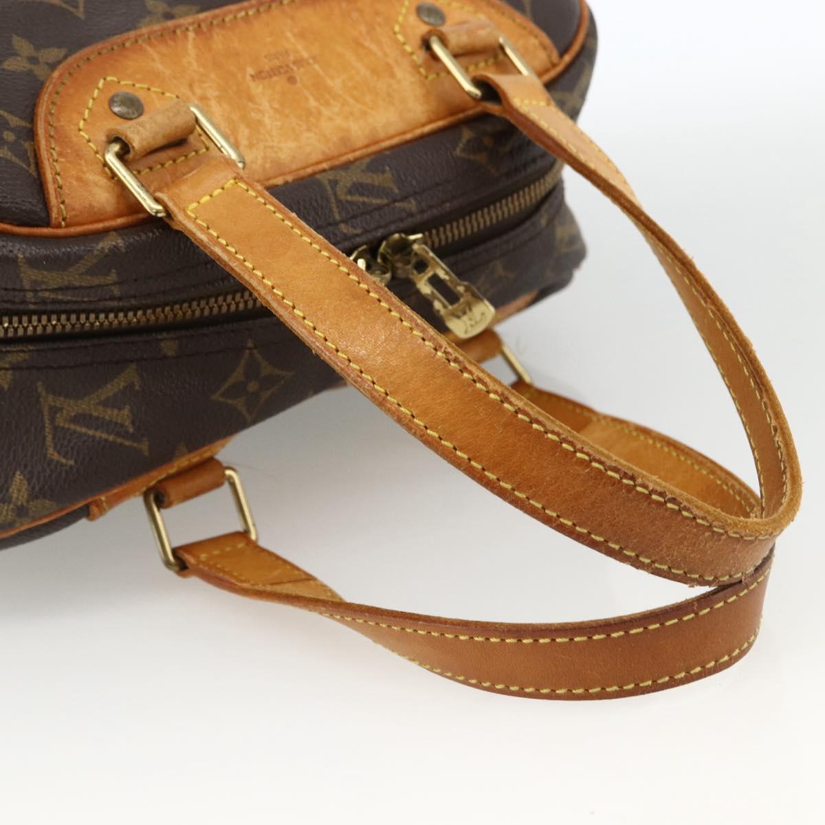 LOUIS VUITTON Monogram Excursion Hand Bag M41450 LV Auth BA11094
