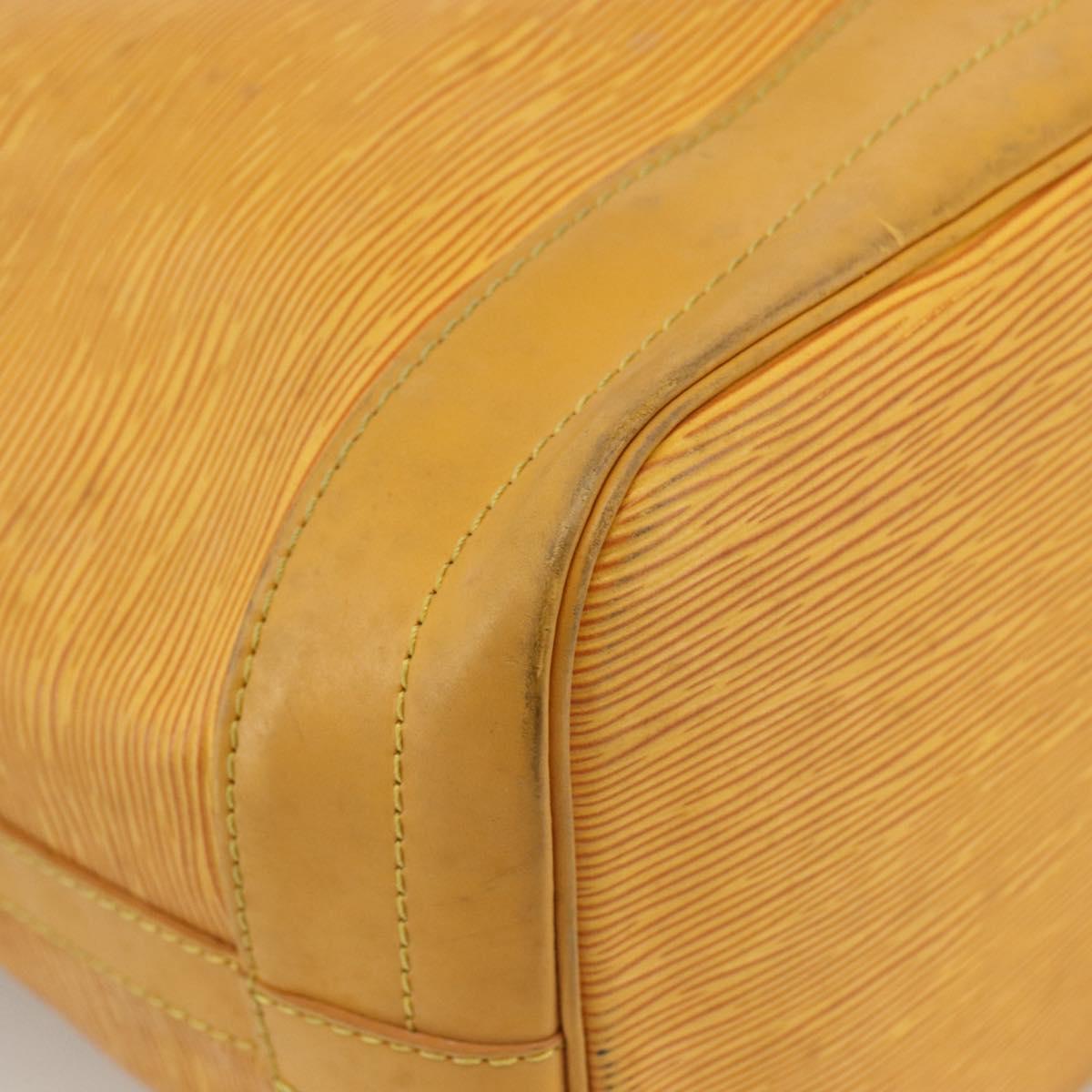 LOUIS VUITTON Epi Noe Shoulder Bag Tassili Yellow M44009 LV Auth BA11095