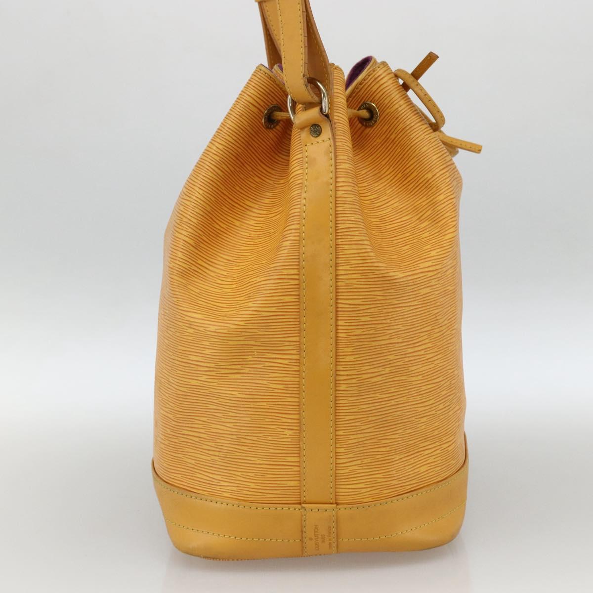 LOUIS VUITTON Epi Noe Shoulder Bag Tassili Yellow M44009 LV Auth BA11095