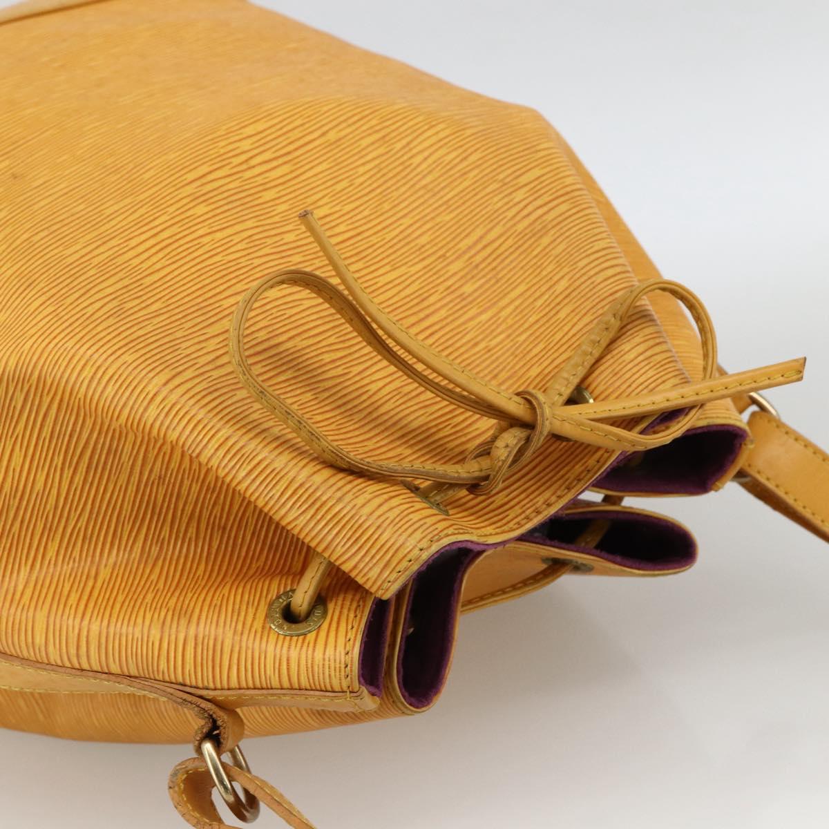 LOUIS VUITTON Epi Noe Shoulder Bag Tassili Yellow M44009 LV Auth BA11095