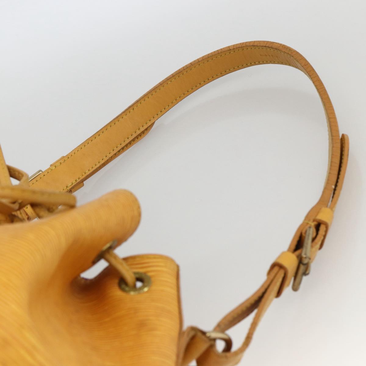 LOUIS VUITTON Epi Noe Shoulder Bag Tassili Yellow M44009 LV Auth BA11095