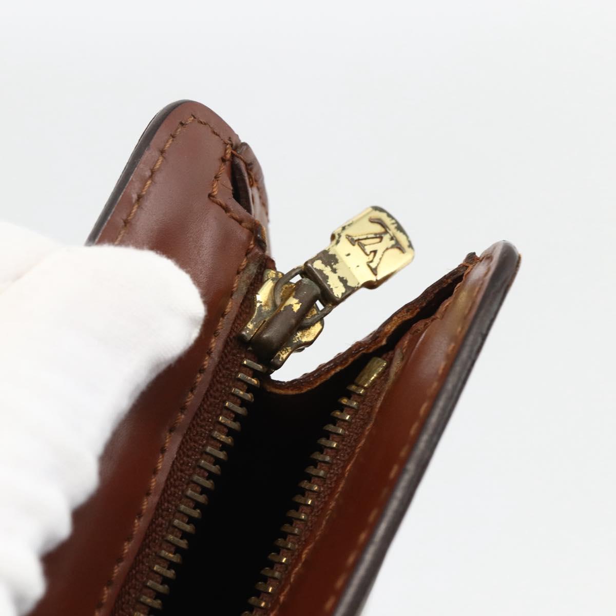 LOUIS VUITTON Monogram Pochette Homme Clutch Bag M51795 LV Auth BA11096