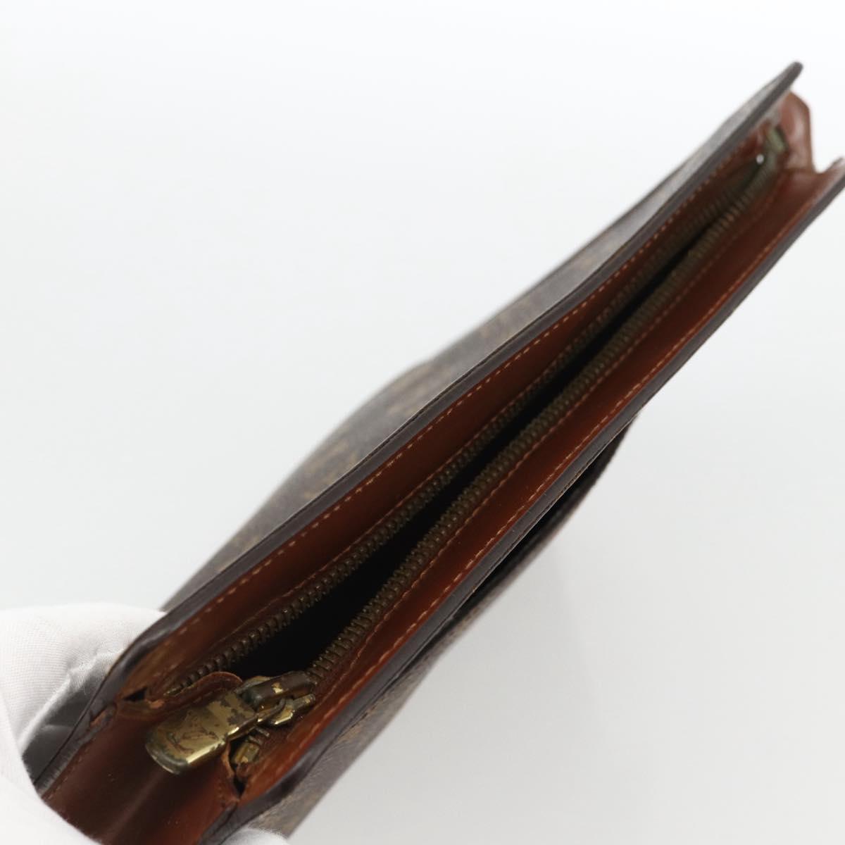 LOUIS VUITTON Monogram Pochette Homme Clutch Bag M51795 LV Auth BA11096
