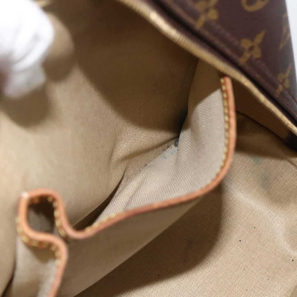 LOUIS VUITTON Monogram Deauville Hand Bag M47270 LV Auth BA11099
