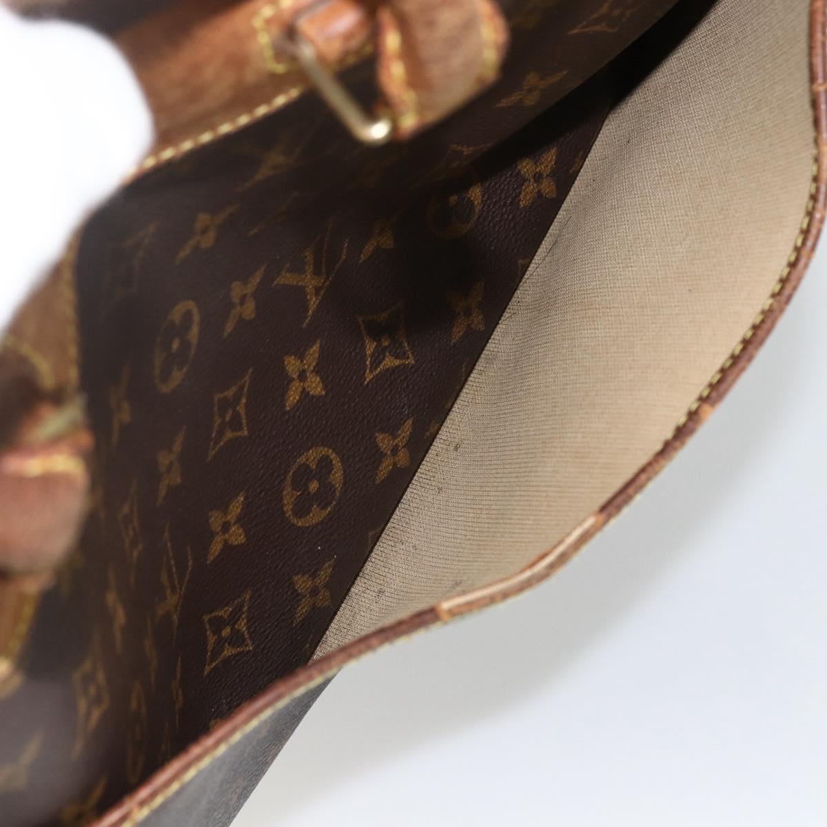 LOUIS VUITTON Monogram Deauville Hand Bag M47270 LV Auth BA11099