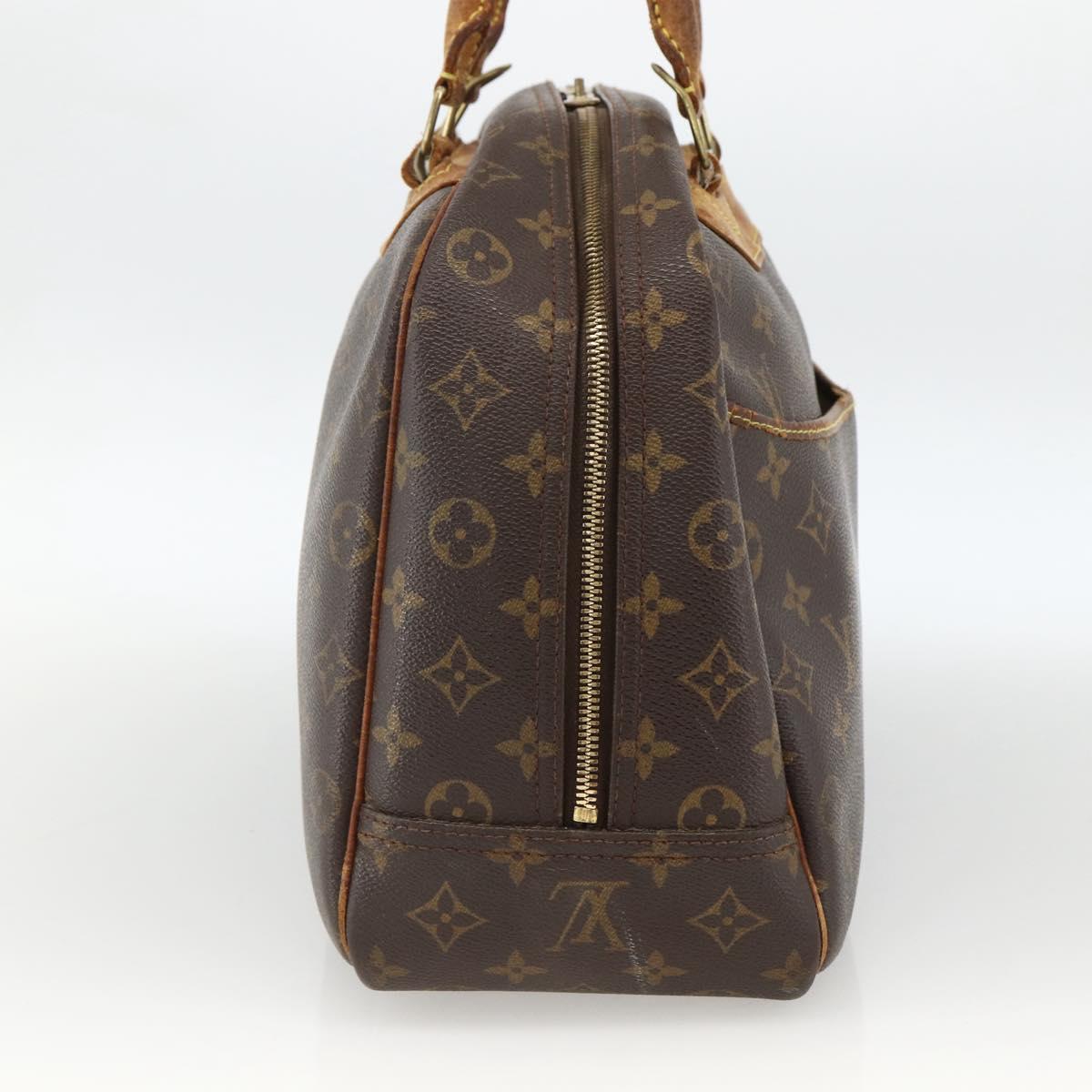 LOUIS VUITTON Monogram Deauville Hand Bag M47270 LV Auth BA11099