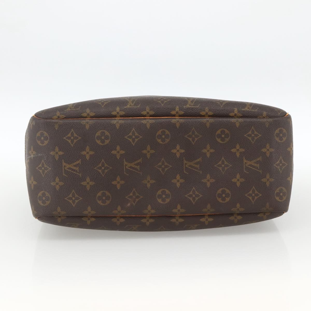 LOUIS VUITTON Monogram Deauville Hand Bag M47270 LV Auth BA11099
