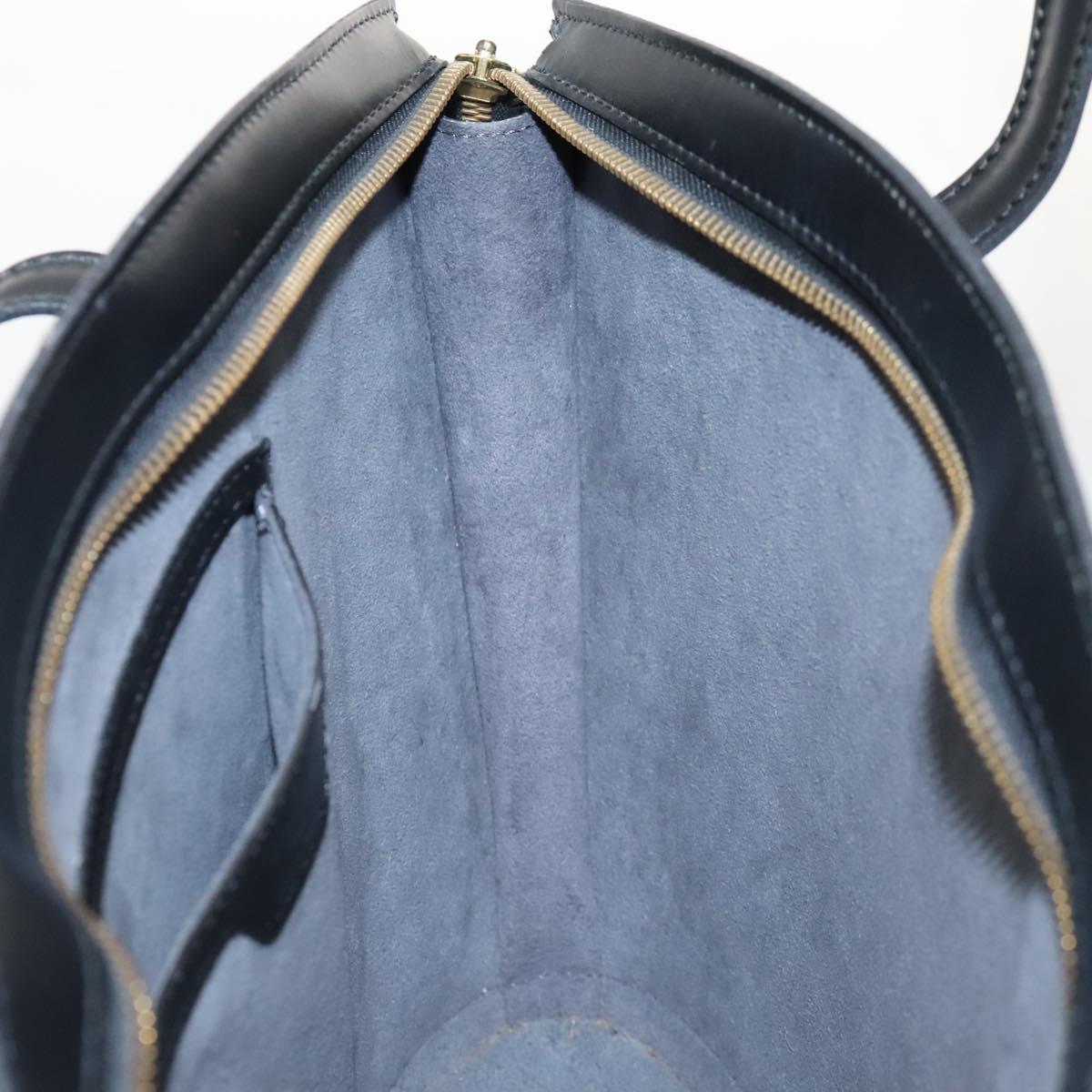 LOUIS VUITTON Epi Saint Jacques Shoulder Bag Black M50042 LV Auth BA1110
