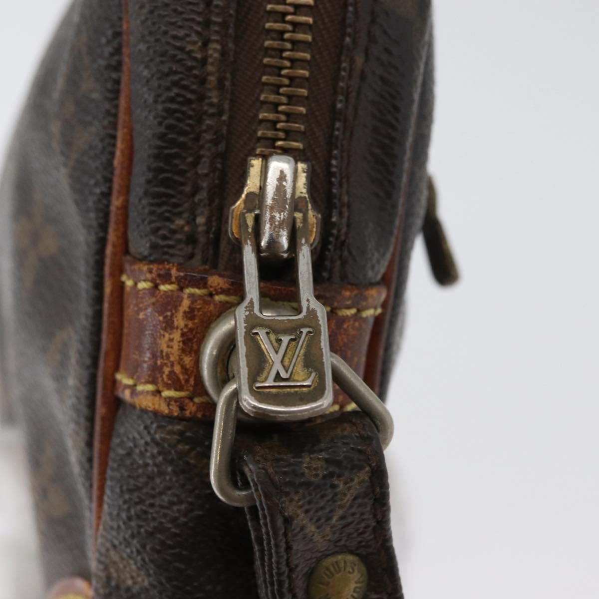 LOUIS VUITTON Monogram Marly Dragonne GM Clutch Bag M51825 LV Auth BA11101