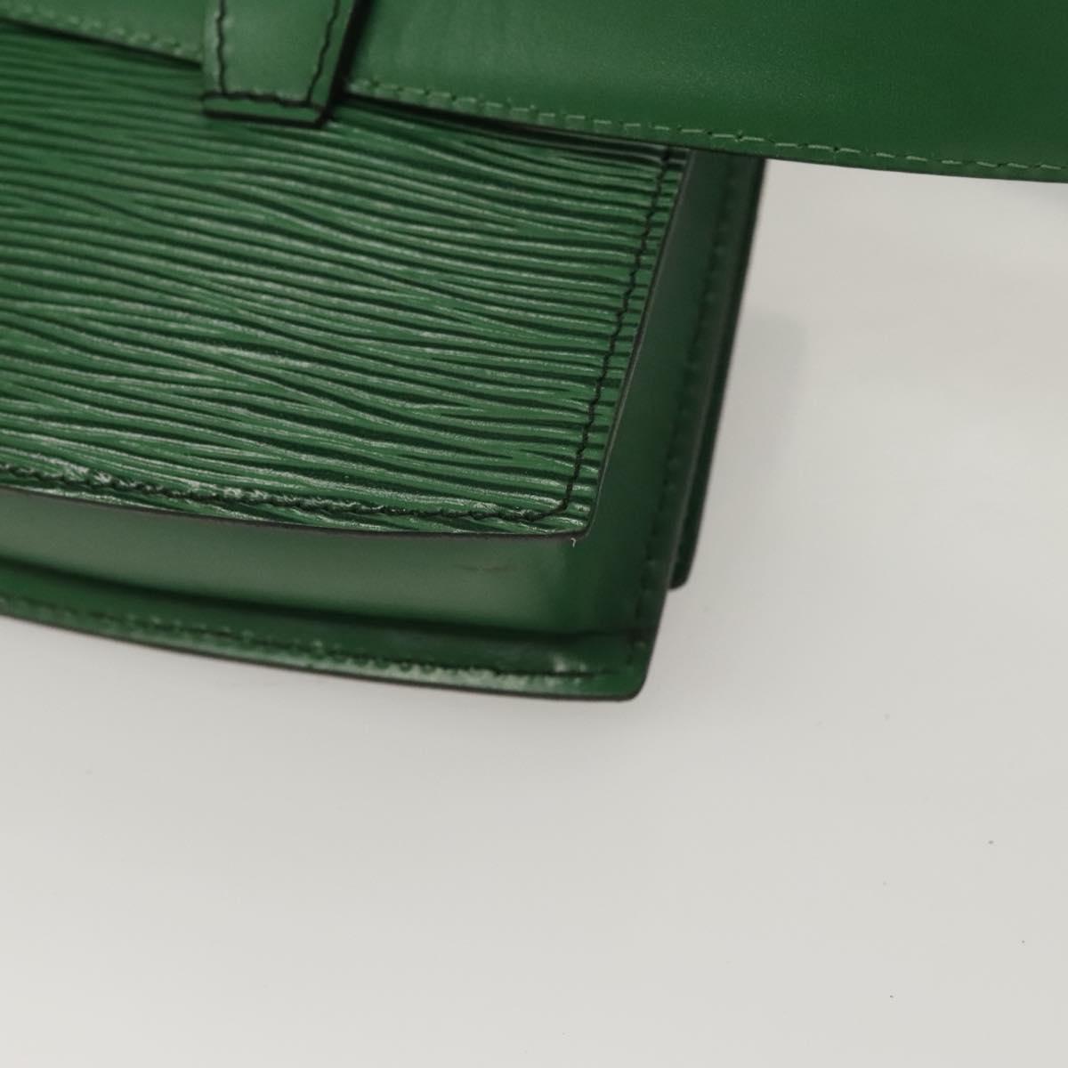 LOUIS VUITTON Epi Pochette Ceinture Tilshit Waist Bag Green M52604 Auth BA1111