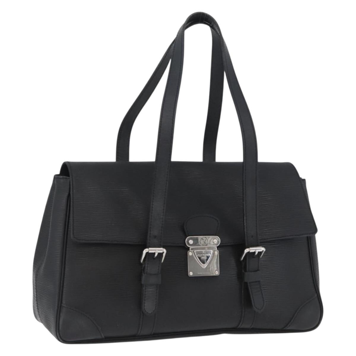 LOUIS VUITTON Epi Segur MM Hand Bag Black M58862 LV Auth BA11114