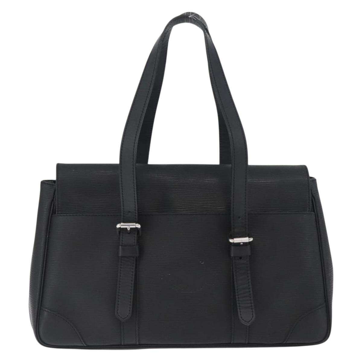 LOUIS VUITTON Epi Segur MM Hand Bag Black M58862 LV Auth BA11114