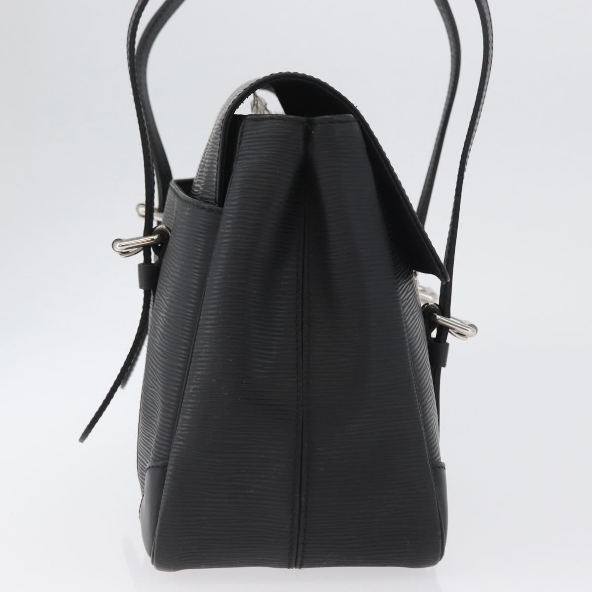 LOUIS VUITTON Epi Segur MM Hand Bag Black M58862 LV Auth BA11114